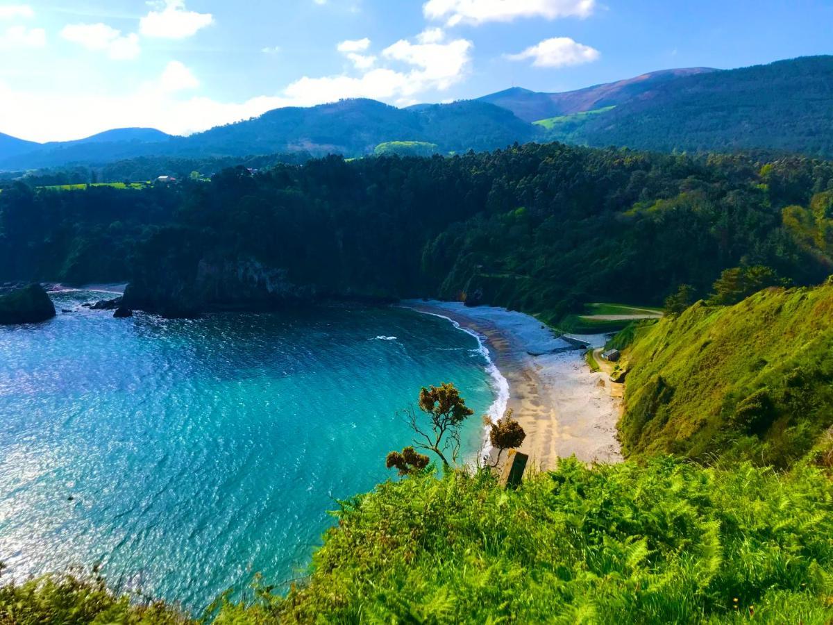 La Casina De Colores De Cudillero Exteriör bild