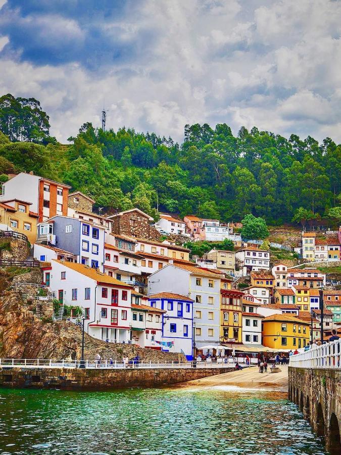 La Casina De Colores De Cudillero Exteriör bild